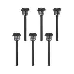 Aigostar - Set od 6 LED solarnih svetala LED/2V 6500K IP44 40 mAh crne