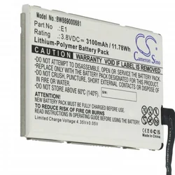 Baterija za GlocalMe U2/U2S/U2CS, 3100 mAh