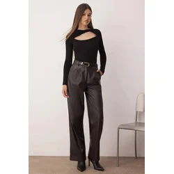 Trendyol Milla ženska bluza Twoaw26Bz00126, Crna-Crna