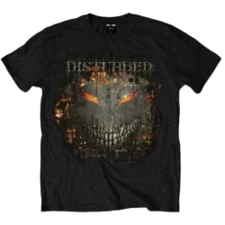 Disturbed Majica Fire Behind Unisex Black S