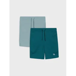 Sinsay - Active sportske šortsice od brzo sušeće tkanine – 2 kom - grey blue