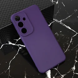 Torbica Teracell Giulietta za Samsung S936B Galaxy S25 Plus mat tamno ljubicasta