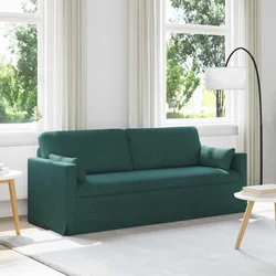 vidaXL Kavč 180cm Temno zelena Kovina