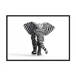 shumee SLIKOVNI PLAKAT V OKVIRJU A4 cm Elephant PD350