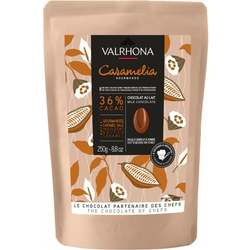 Varlhona Valrhona Feves mlečna čokolada karamelija 36 % 250 g