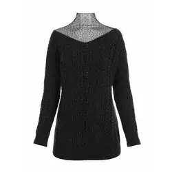 Ermanno Firenze Ženski džemper D39ETMG42MDL-MF099, Crni