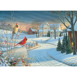 Puzzle Country Cardinals by Sam Timm
