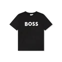 Boss Majica J25P24 D Črna Regular Fit