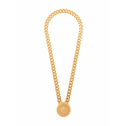 Versace - Medusa medallion chain necklace - men - Gold