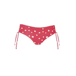 VIVID Bikini hlačke rdeča/off-bela