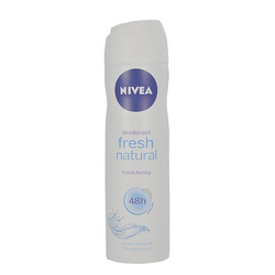 Nivea Fresh Natural 48h antiperspirant deodorant v spreju brez aluminija 150 ml za ženske