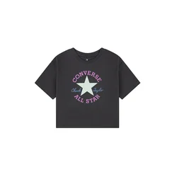 CONVERSE Majica lila/črna/bela