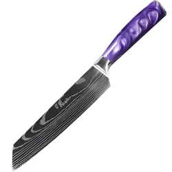 Kuhinjski nož BL-38071 - Kiritsuke / Ljubičasta KP38071