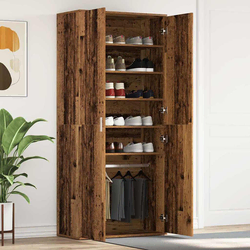 Ormar za cipele Staro drvo 80 x 39 x 178 cm Konstruirano drvo