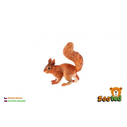 Veverica zooted plastika 9cm
