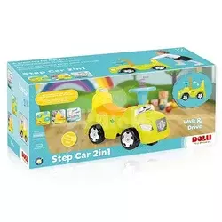 Dolu Auto guralica žuta Step Car 2 u 1 / 080318