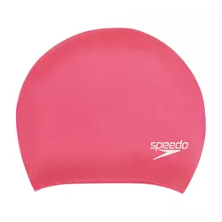 SPEEDO LONG HAIR CAP AU, kapa za plivanje, pink