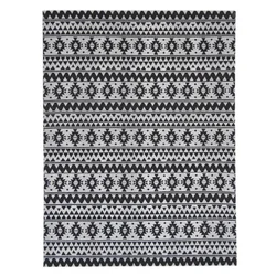 Kayoom VINTAGE PREPROGA 120/170 cm tkano črna