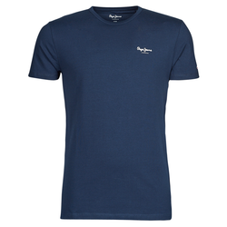 Pepe jeans Majice s kratkimi rokavi ORIGINAL BASIC NOS Modra