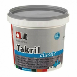 JUB barva za beton TAKRIL (št. 31, 0,75l), siva