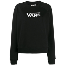 Vans - logo print sweatshirt - women - Black