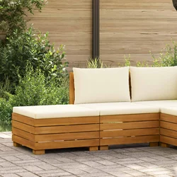 Set lounge namještaja za vrt 2 Komad Smeđa Čvrsto drvo akacije
