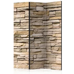 artgeist Paravan Decorative Stone, 3-Delni, Dvostranski