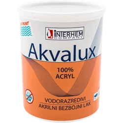 AKVALUX Vodorazredivi akrilni bezbojni lak 3l