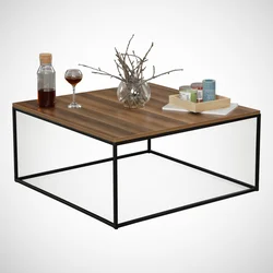 Wallity Klub sto Poly 75x43x75cm Orah