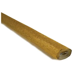 PAPIR KREP  60G 50X150CM CARTOTECNICA ROSSI 401 METALIK ZLATNI