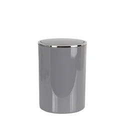 Primanova kanta za otpatke 6L Lenox siva PVC M-E35-07