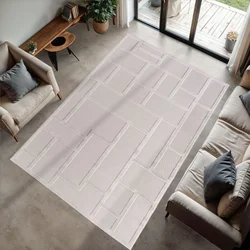 Teppih Doha 1657 - Krem Tepih (80 x 250 cm)