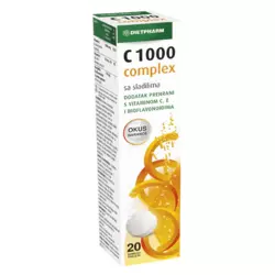 DIETPHARM C-1000 COMPLEX ŠUMEĆE TABLETE A20