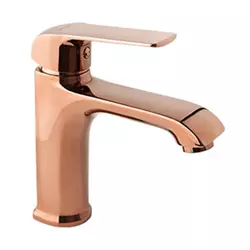 Aurora Rose Gold baterija za umivaonik