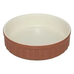 shumee POSODA ZA CREME BRULÉE, rdeča, 12 x 3,4 cm, IZDELANA IZ KAMENIČNE POSODE