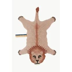 Volnena preproga Doing Goods Pinky Lion Rug