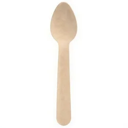 shumee Voskane lesene žlice 11 cm 100 kosov.