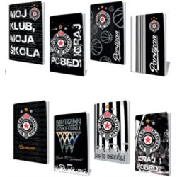 Pangraf sveska A5 Luk Partizan meki povez, 48 listova Dicto