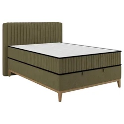 Box Krevet Elena 140/200 cm , maslinasto zelena