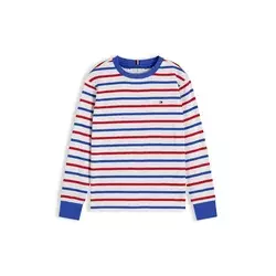 TOMMY HILFIGER Majica  modra / rdeča / bela