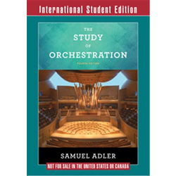 ADLER:THE STUDY OF ORCHESTRATION 4TH EDITION + AUDIO ACCESS