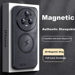 Shangsu Maska za mobilni telefon Honor Magic5 Pro, Crna
