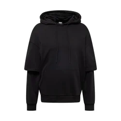 Oversized Doublesleeve Hoody Black
