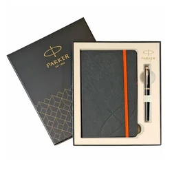 Parker poklon set royal im black gt - nalivpero + notes ( PK68335 )