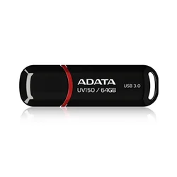 A-DATA USB flash 64GB 3.1 AUV150-64G-RBK crni