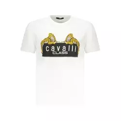 Cavalli Class Muška majica Txt60Njd060_Bi00533, Bela