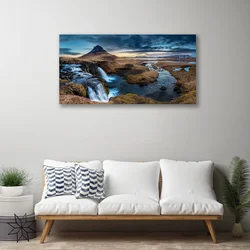 tulup.si Slika na platnu Slap river landscape 100x50 cm
