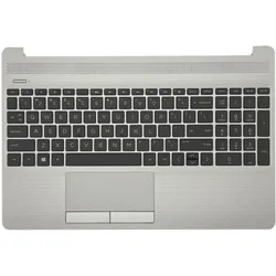 HP 250 255 256 G8 15-DW srebrni palmrest (C Cover) sa tastaturom za laptop ( 110910 )