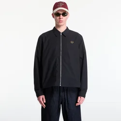 Jopica Fred Perry Poplin Overshirt Black M