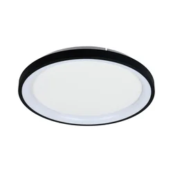 Brilagi -LED prigušiva plafonska svetiljka FALCON SLIM LED/42W/230V prečnik 50 cm crna + daljinski upravljač